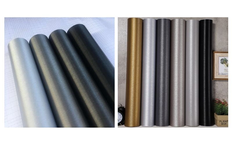 Đề can nhôm xước (hay còn gọi là decal nhôm xước)